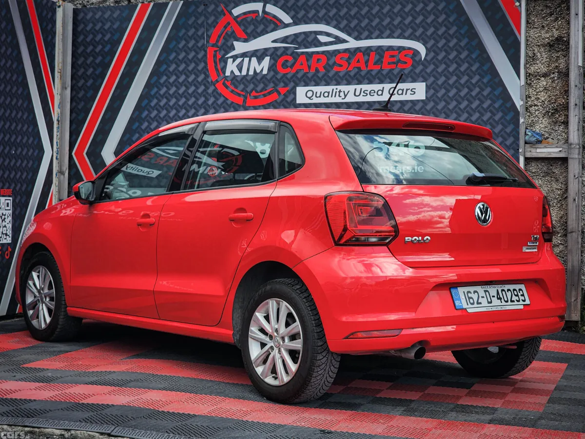 Volkswagen Polo Hatchback, Petrol, 2016, Red