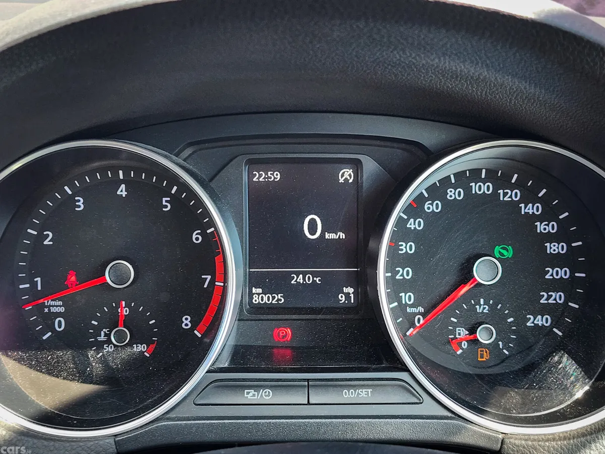 Volkswagen Polo Hatchback, Petrol, 2016, Red