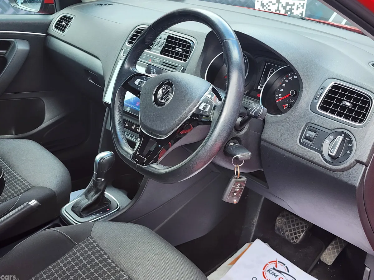 Volkswagen Polo Hatchback, Petrol, 2016, Red