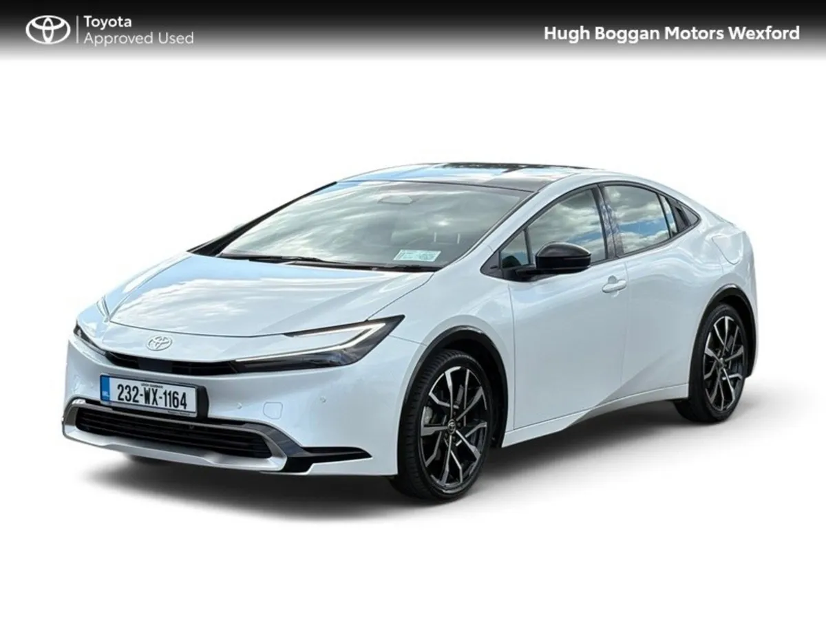 Toyota Prius Hatchback, Petrol Plug-in Hybrid, 2023, White