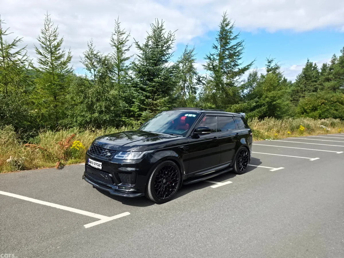 Land Rover Range Rover Sport SUV, Petrol Plug-in Hybrid, 2022, Black