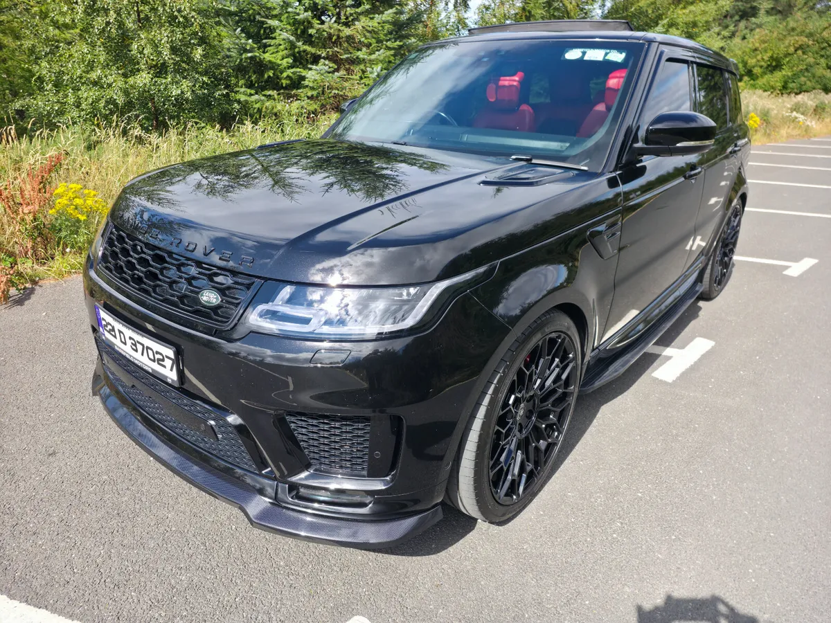 Land Rover Range Rover Sport SUV, Petrol Plug-in Hybrid, 2022, Black