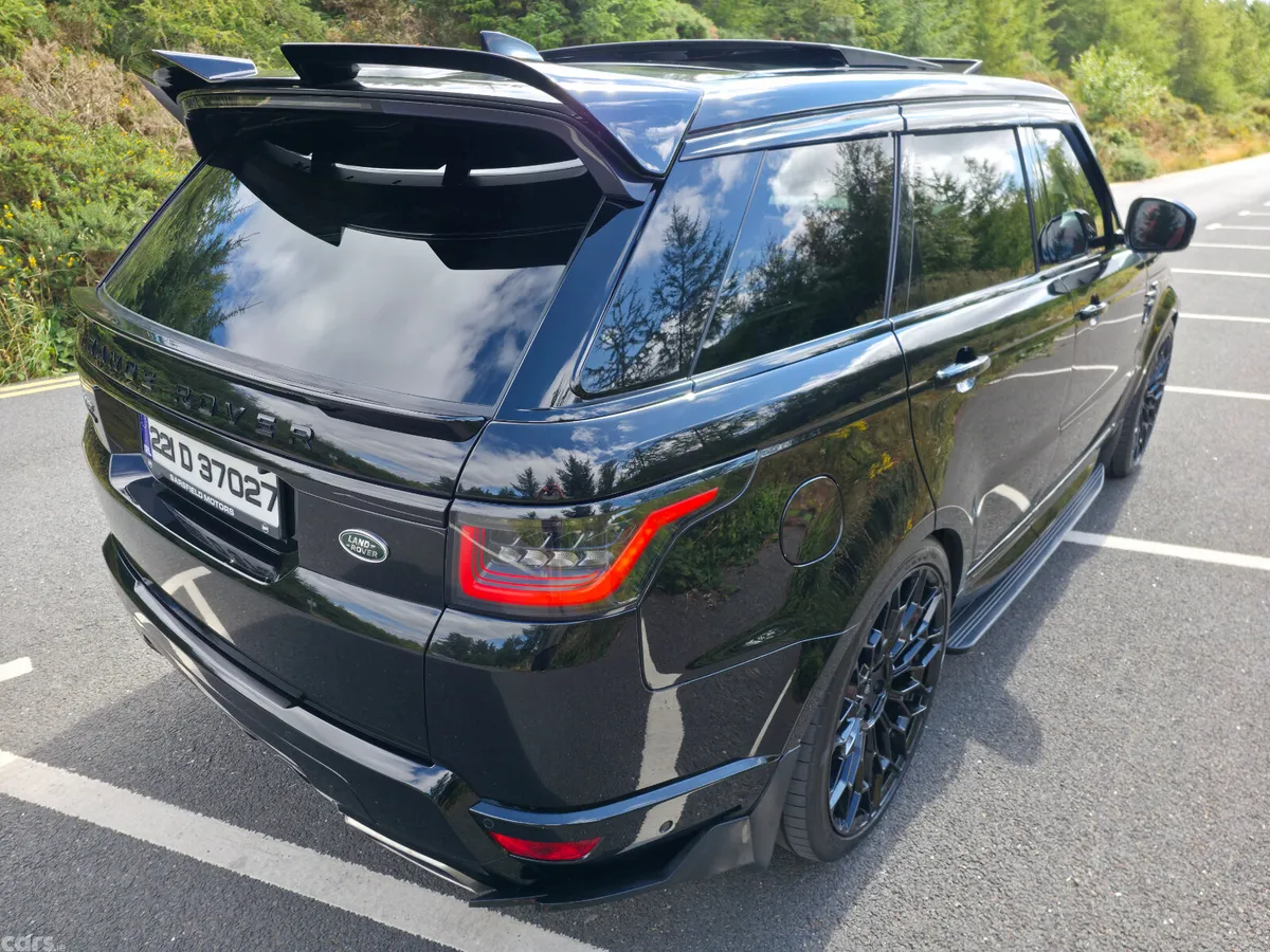 Land Rover Range Rover Sport SUV, Petrol Plug-in Hybrid, 2022, Black