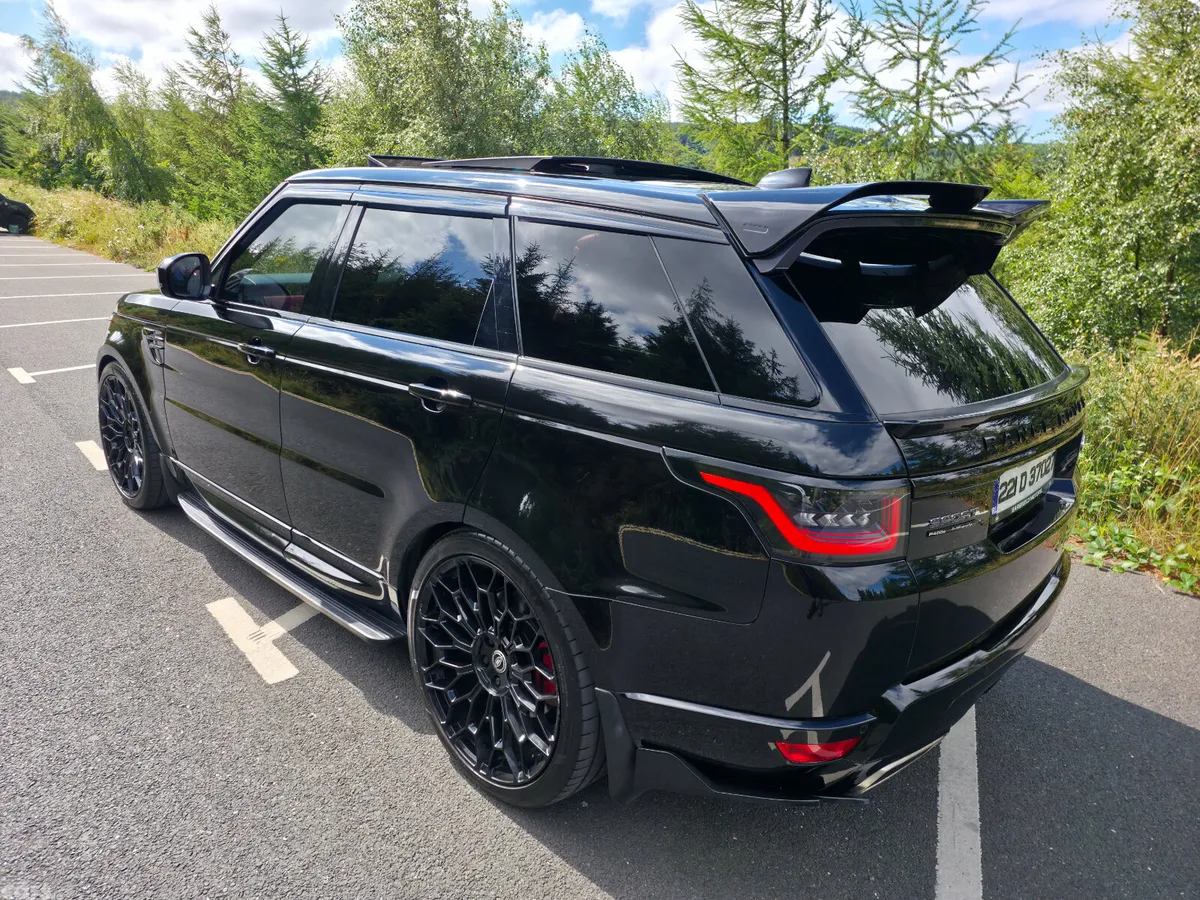 Land Rover Range Rover Sport SUV, Petrol Plug-in Hybrid, 2022, Black