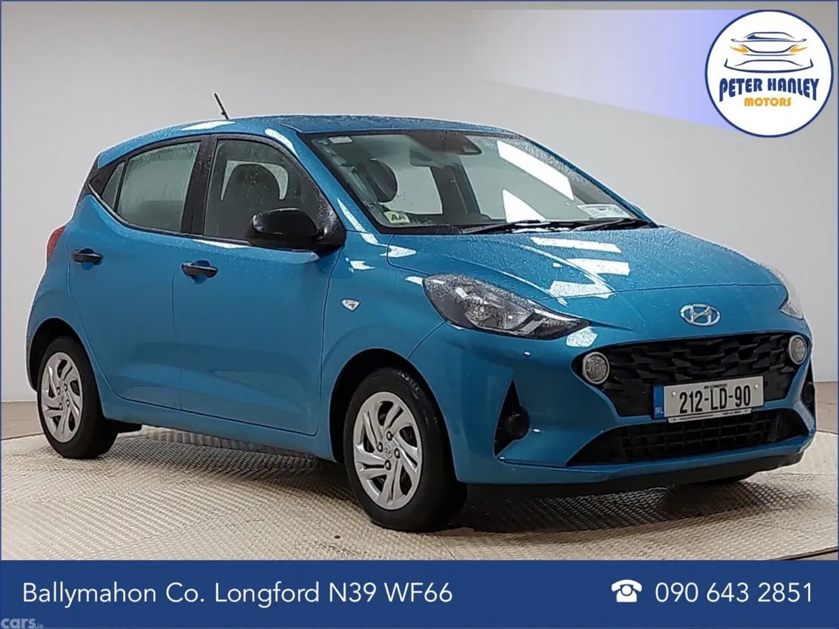 Hyundai i10 Hatchback, Petrol, 2021, Blue