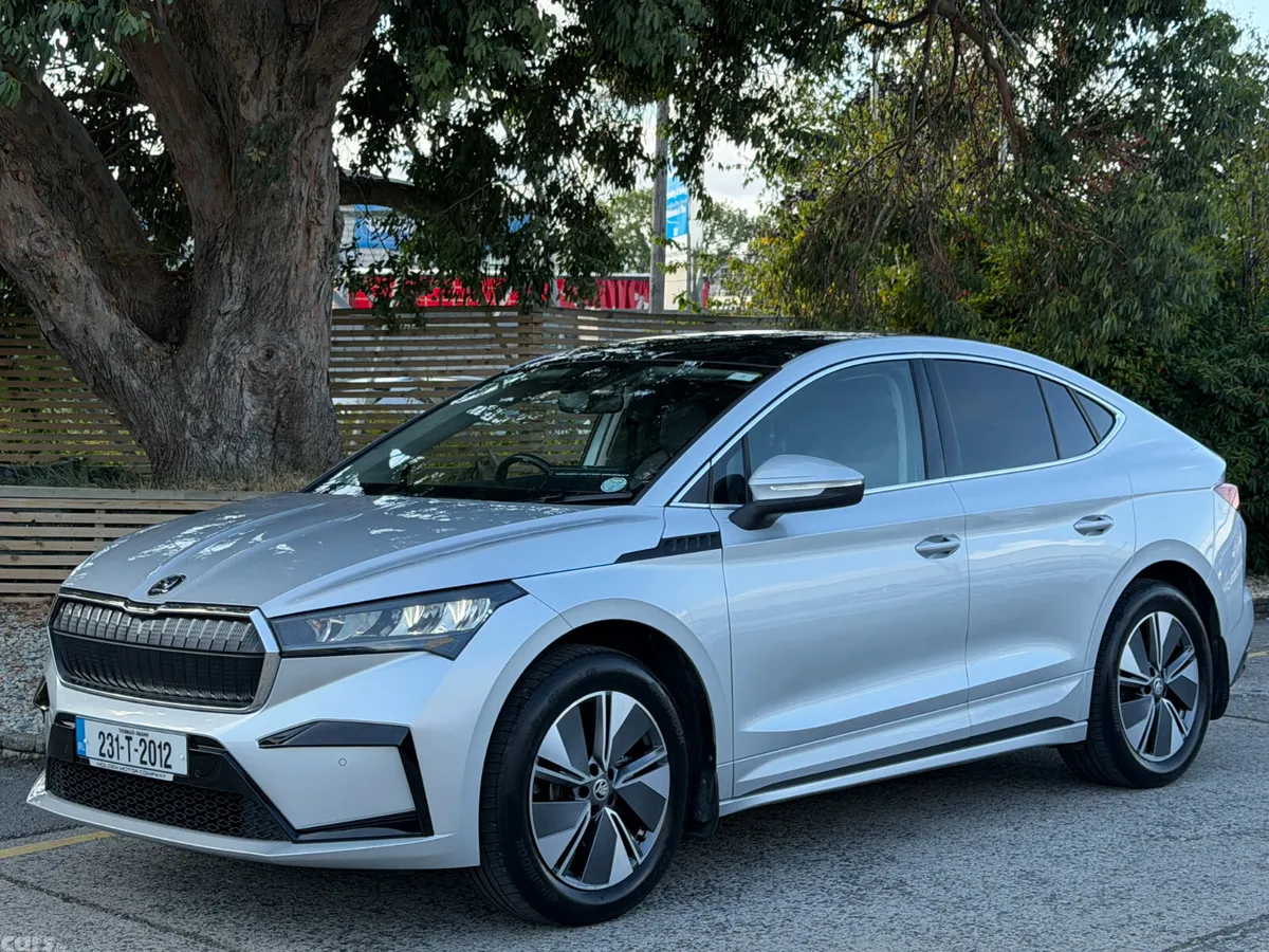 Skoda Enyaq Coupe, Electric, 2023, Grey