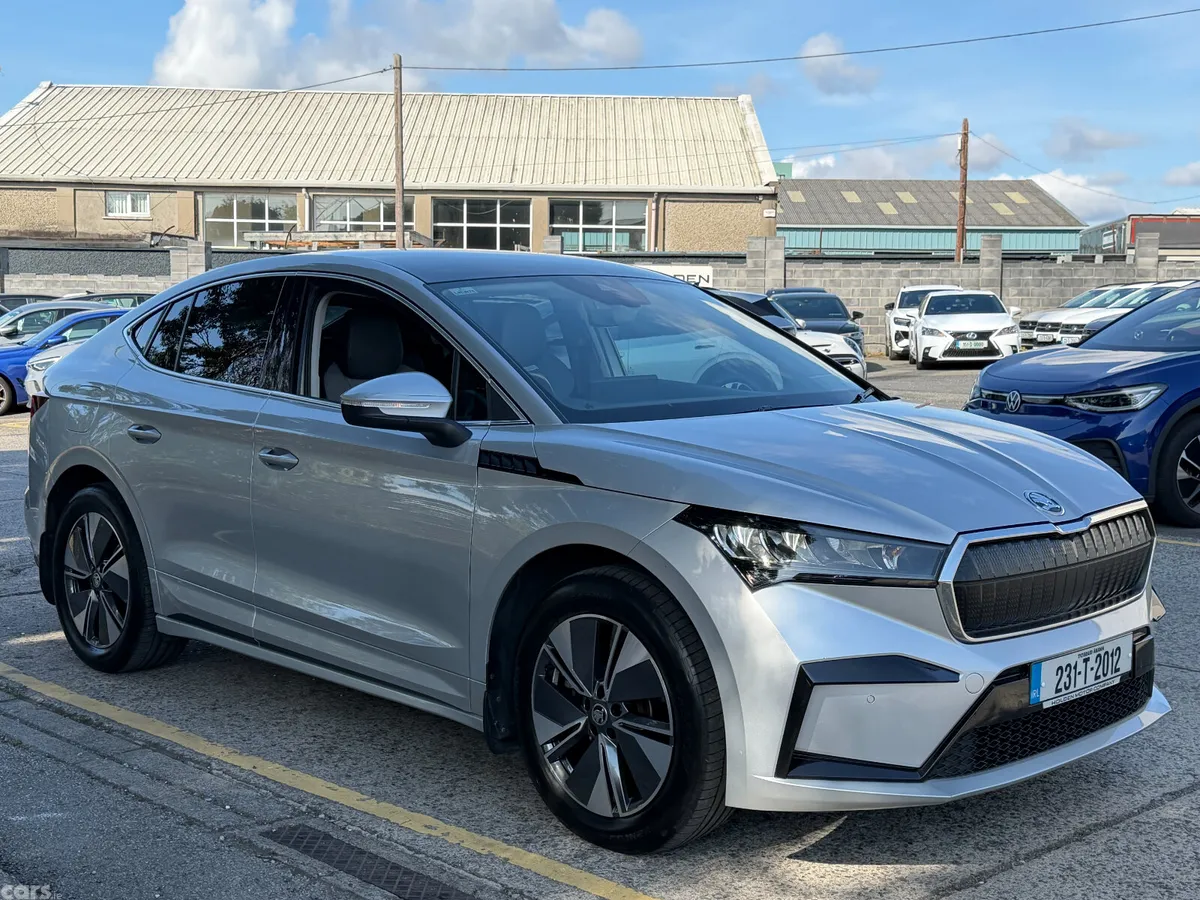 Skoda Enyaq Coupe, Electric, 2023, Grey