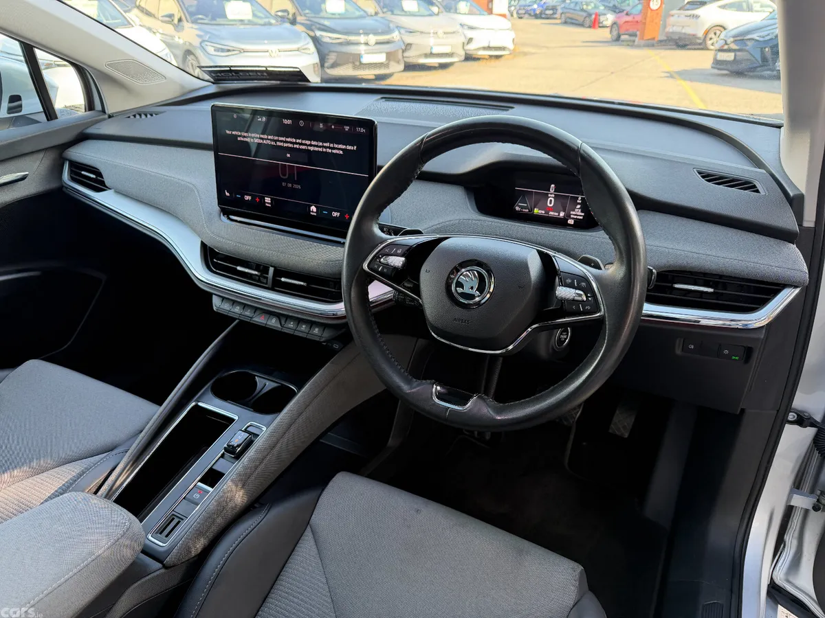 Skoda Enyaq Coupe, Electric, 2023, Grey