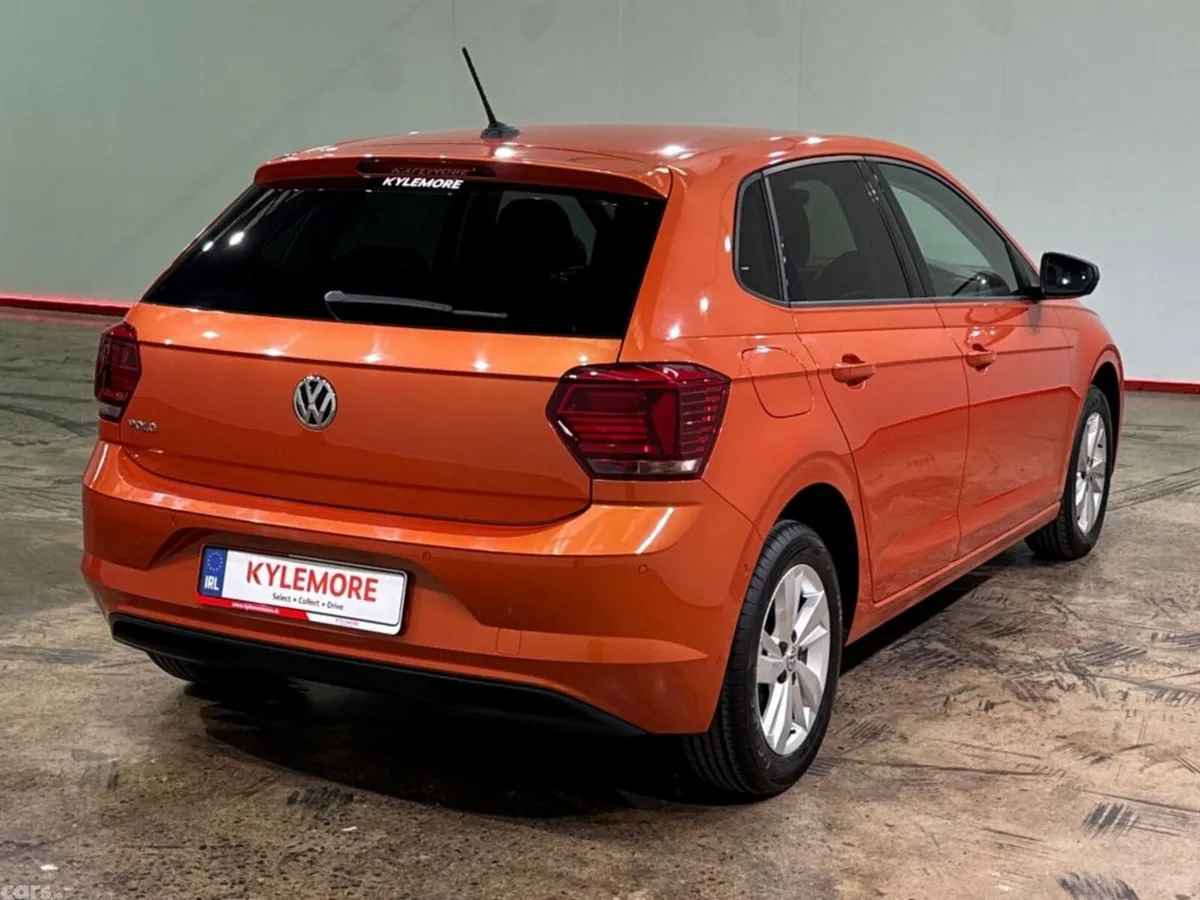 Volkswagen Polo Hatchback, Petrol, 2021, Orange