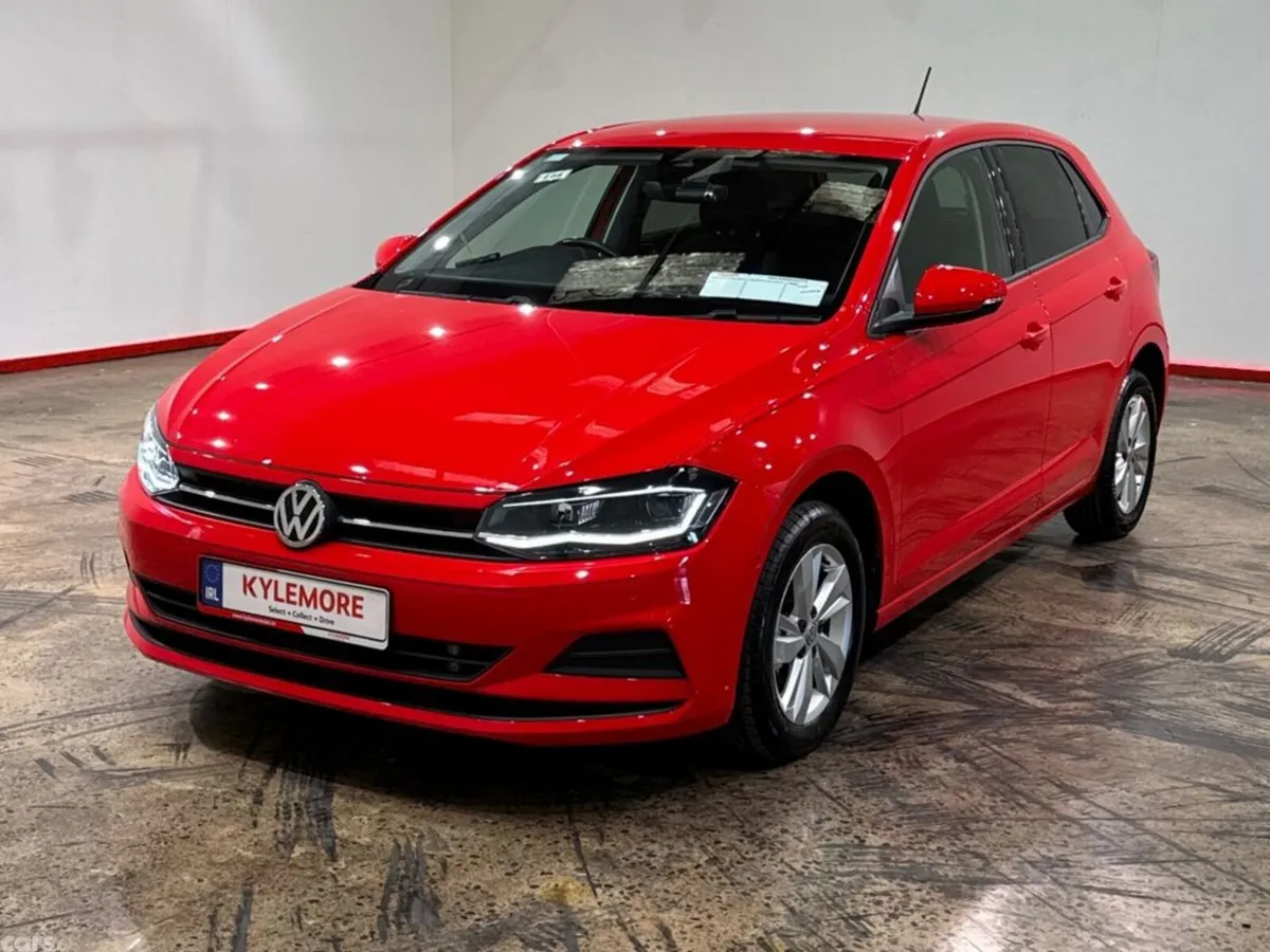 Volkswagen Polo Hatchback, Petrol, 2020, Red
