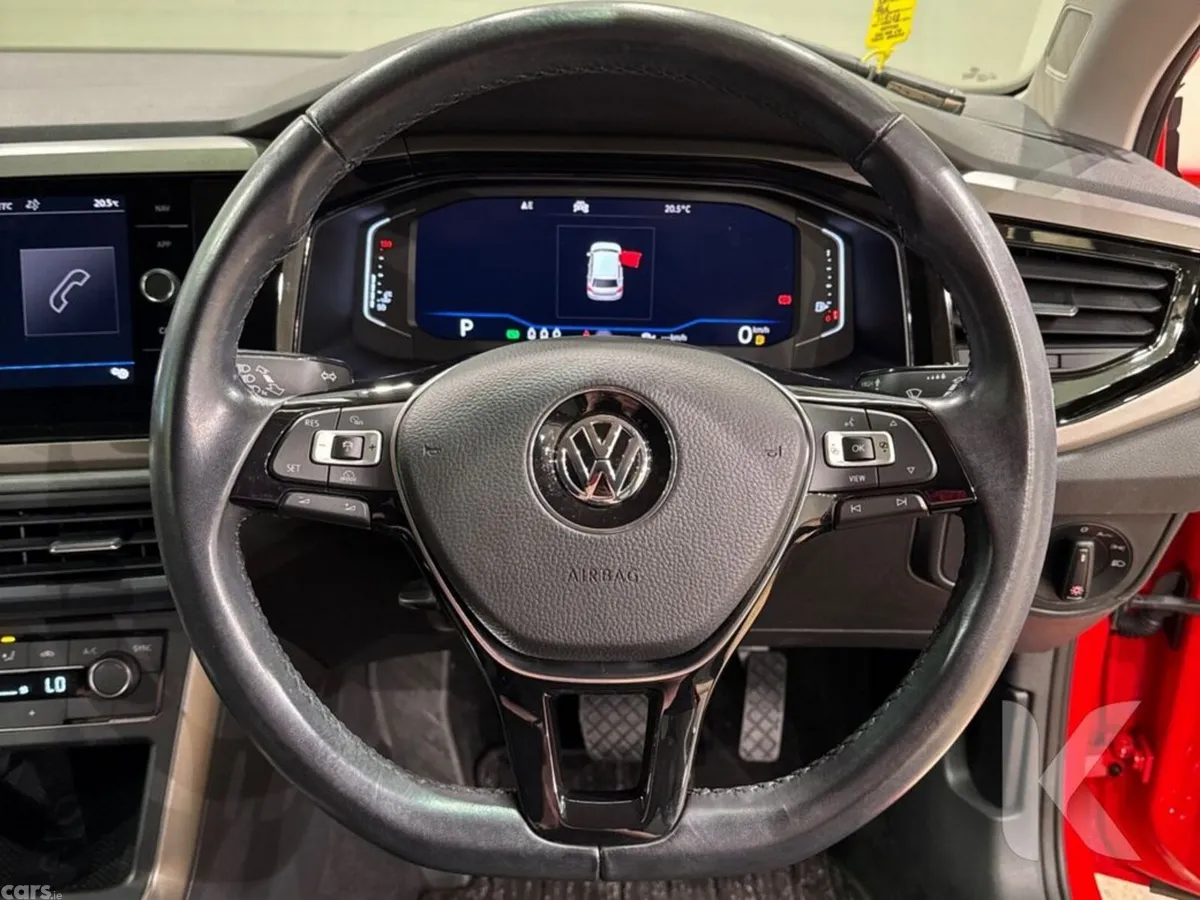 Volkswagen Polo Hatchback, Petrol, 2020, Red