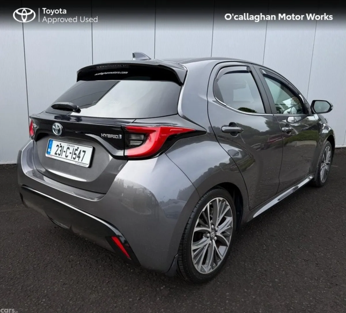 Toyota Yaris Hatchback, Petrol Hybrid, 2023, Grey