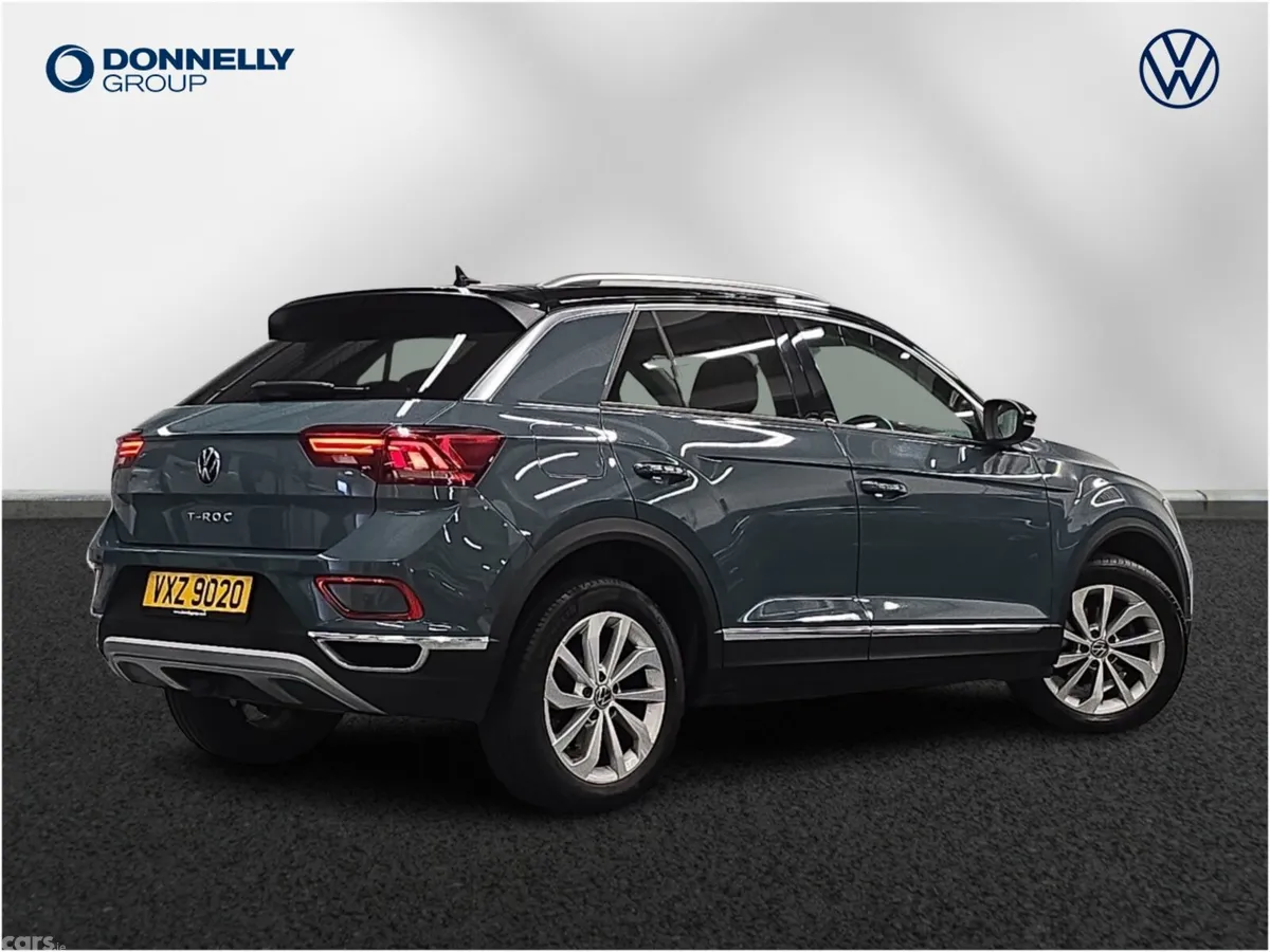 Volkswagen T-Roc Hatchback, Petrol, 2023, Blue