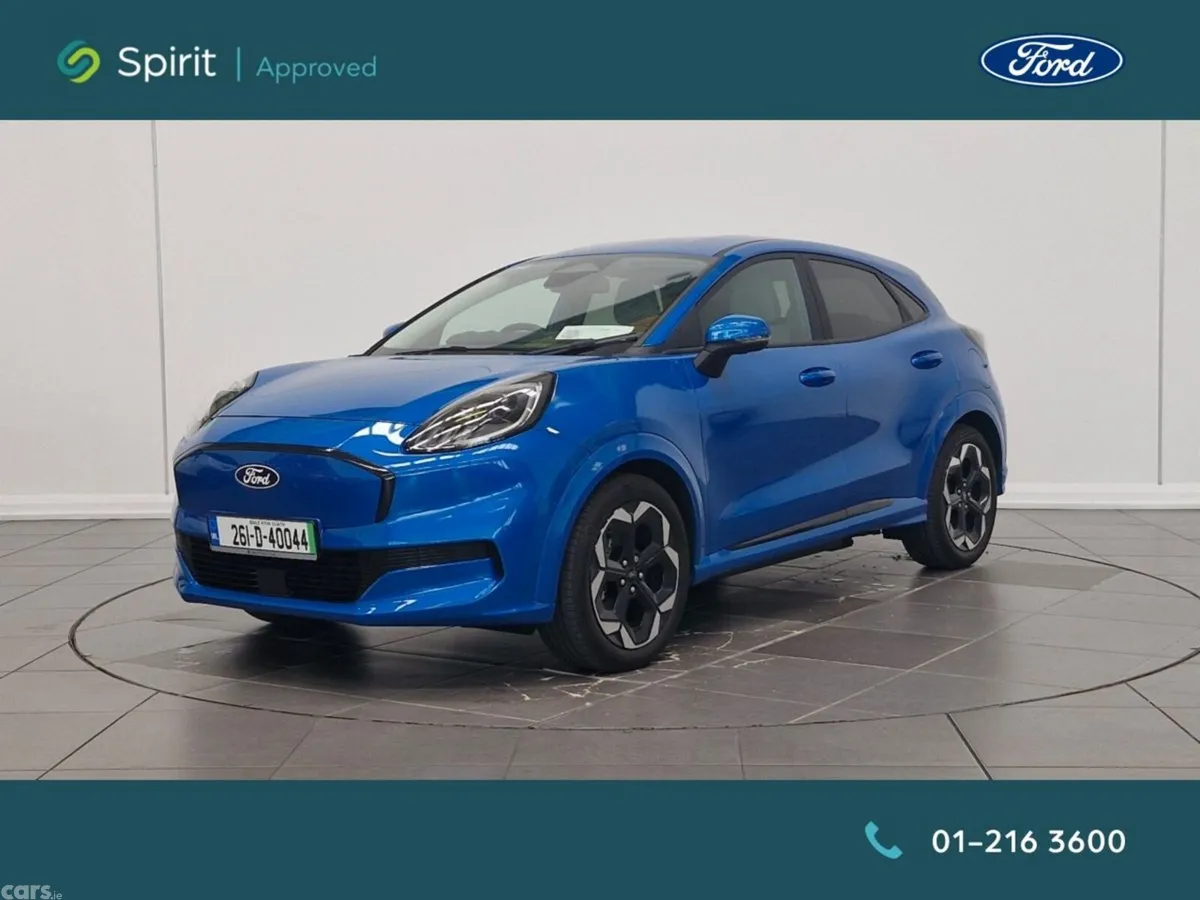 Ford Puma MPV, Electric, 2026, Blue