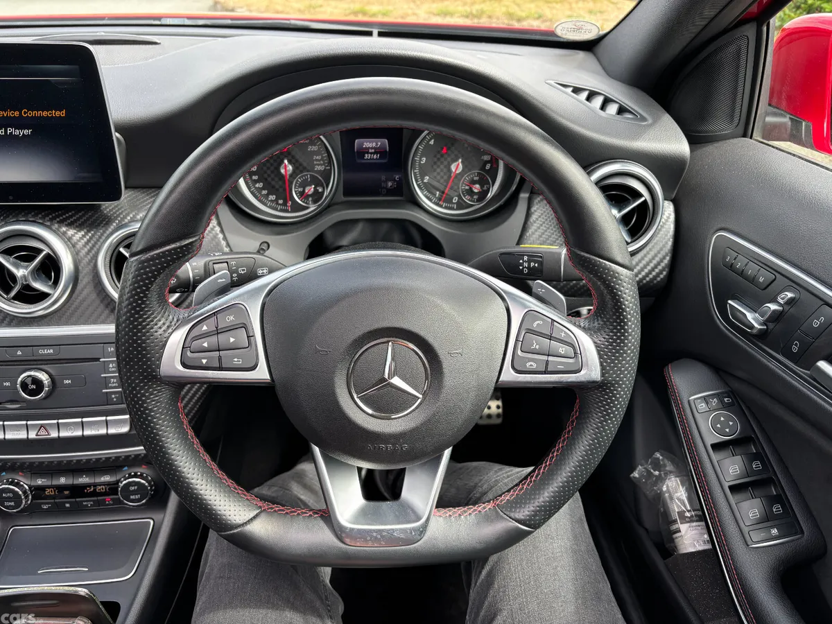 Mercedes-Benz A-Class Saloon, Petrol, 2017, Red