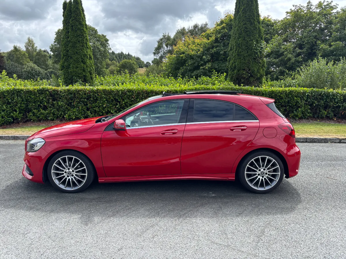 Mercedes-Benz A-Class Saloon, Petrol, 2017, Red