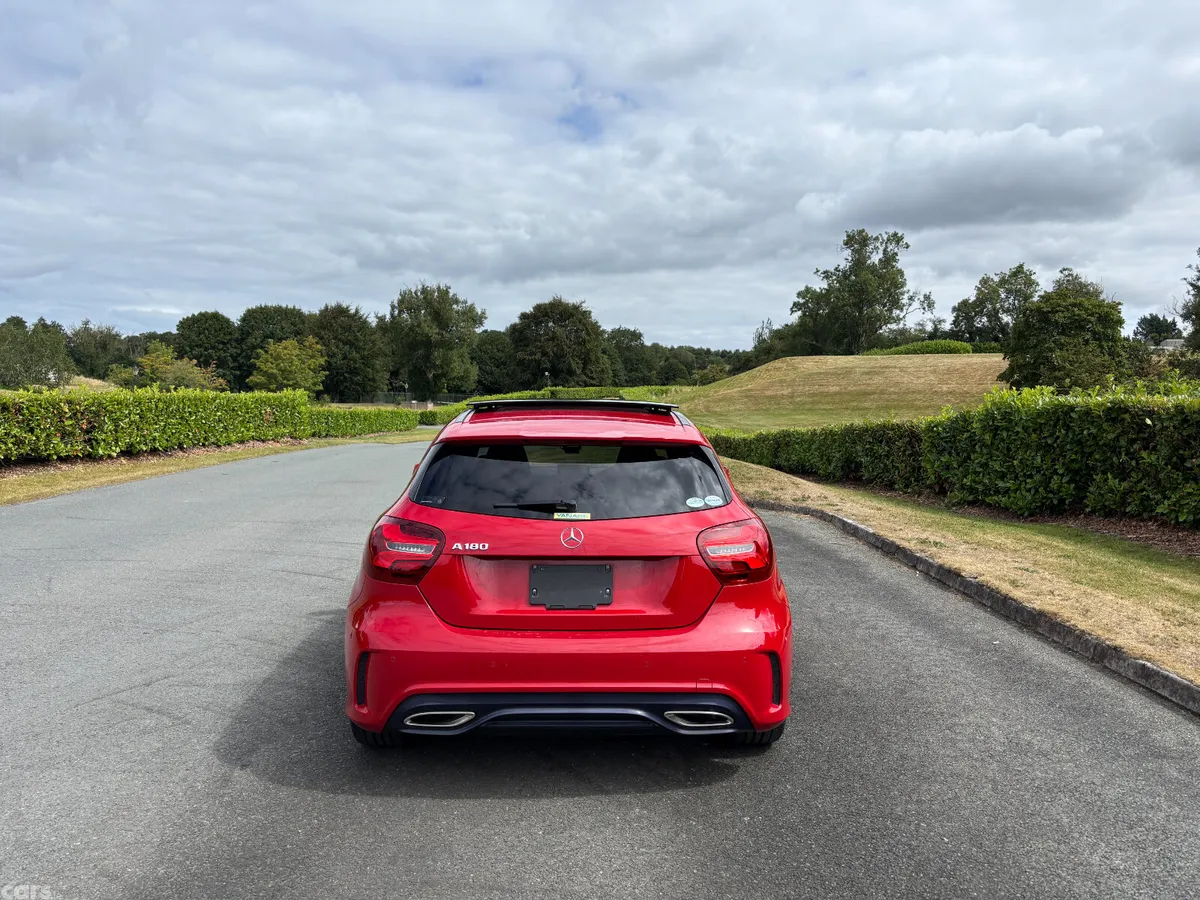 Mercedes-Benz A-Class Saloon, Petrol, 2017, Red