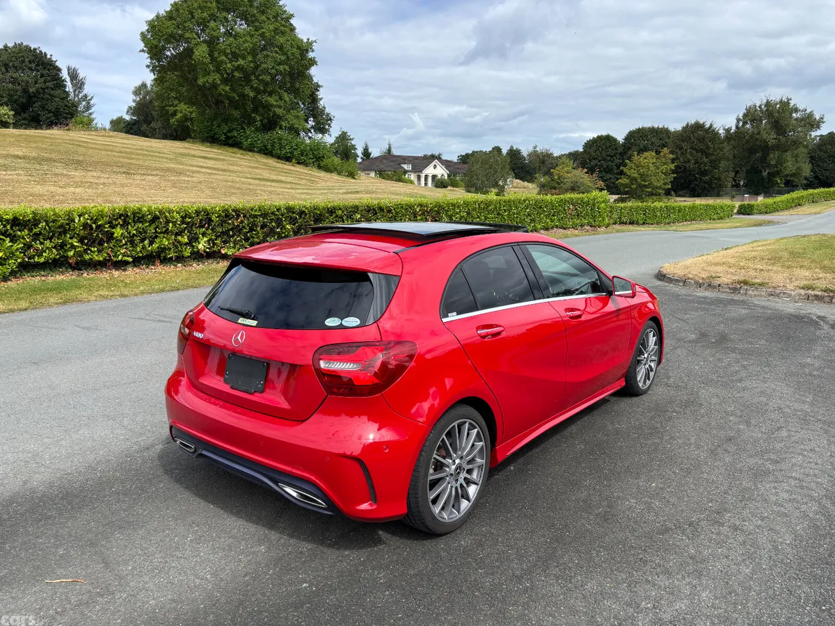 Mercedes-Benz A-Class Saloon, Petrol, 2017, Red