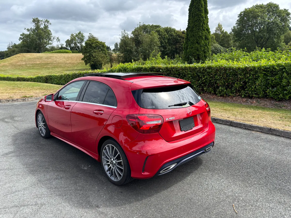 Mercedes-Benz A-Class Saloon, Petrol, 2017, Red