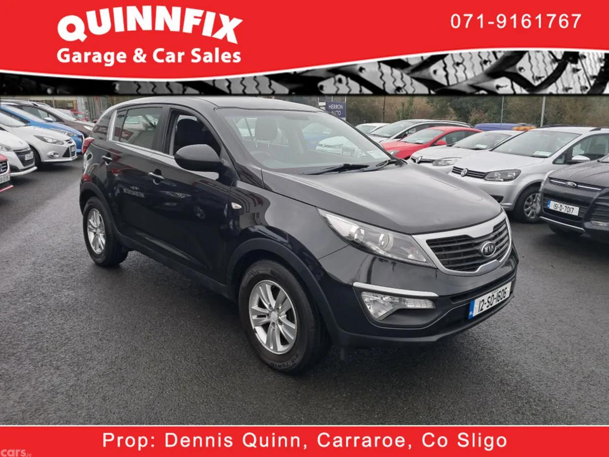 Kia Sportage Estate, Diesel, 2012, Black