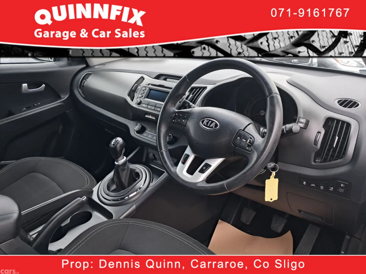 Kia Sportage Estate, Diesel, 2012, Black