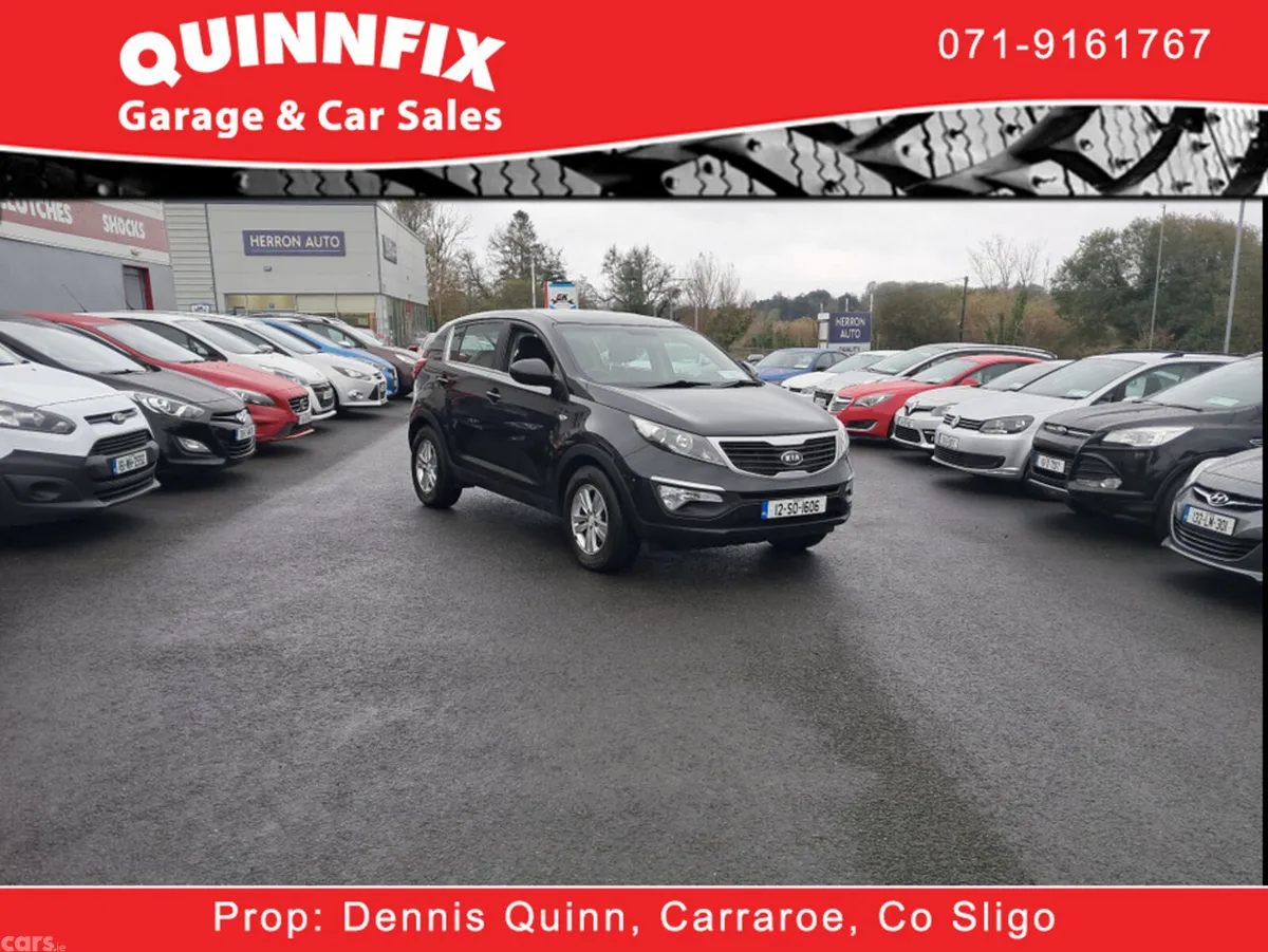 Kia Sportage Estate, Diesel, 2012, Black