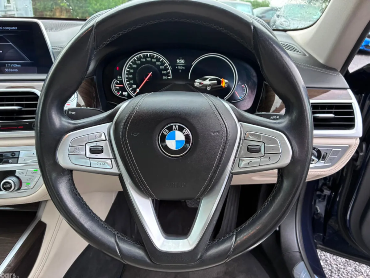 BMW 7-Series Saloon, Diesel, 2017, Blue