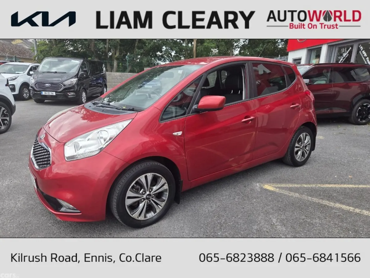 Kia Venga MPV, Diesel, 2016, Red
