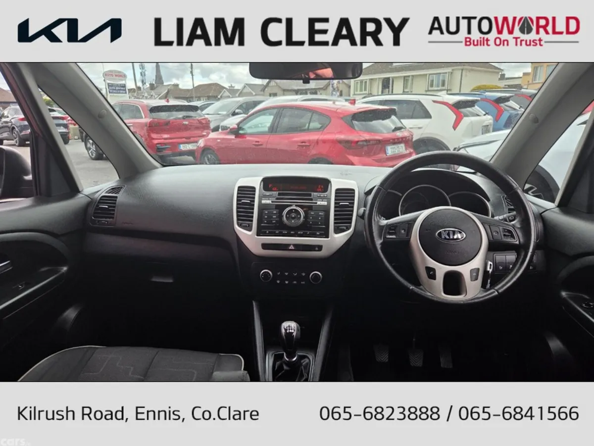 Kia Venga MPV, Diesel, 2016, Red