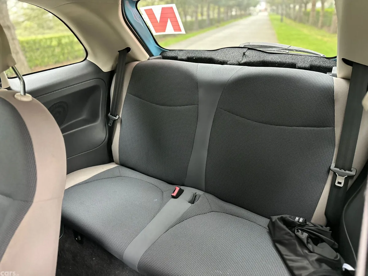 Fiat 500 Hatchback, Petrol, 2014, Blue