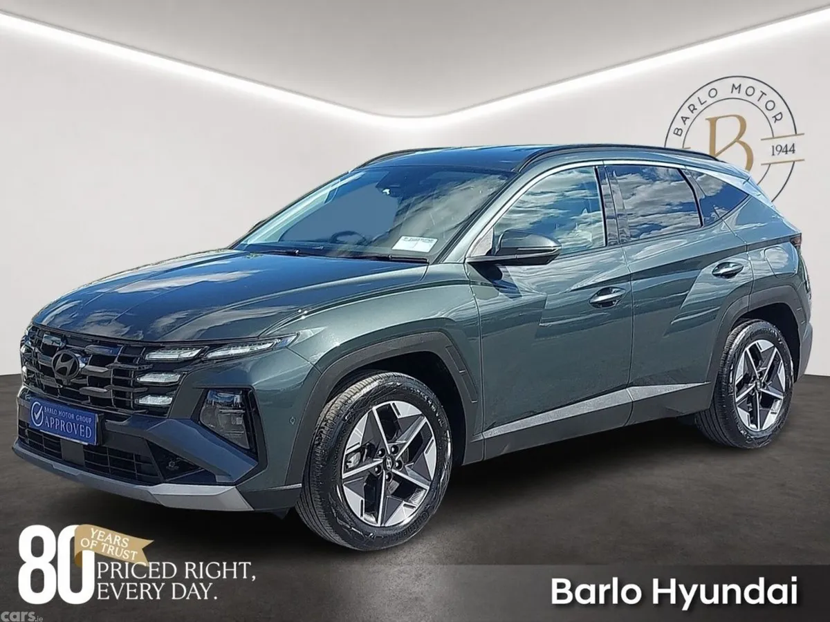 Hyundai Tucson SUV, Diesel, 2024, Green