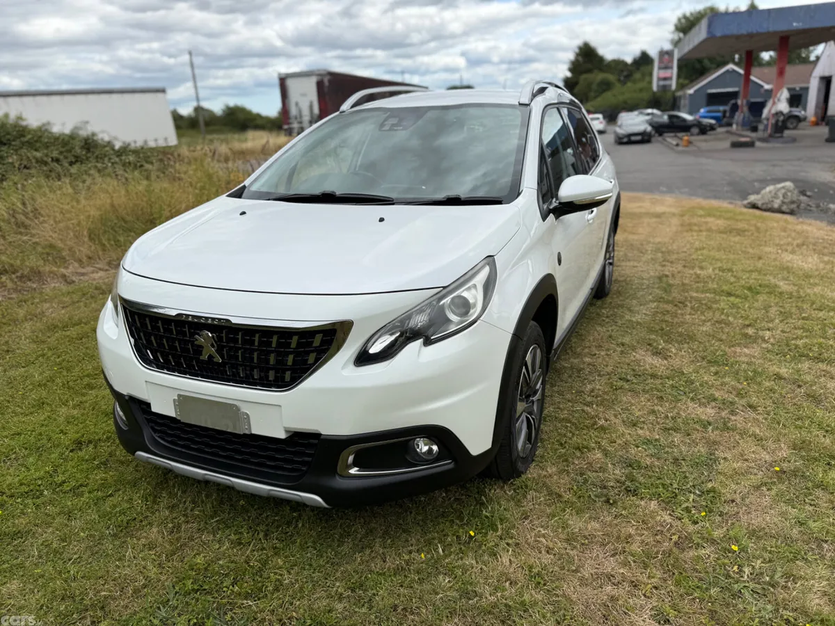 Peugeot 2008 SUV, Petrol, 2018, White