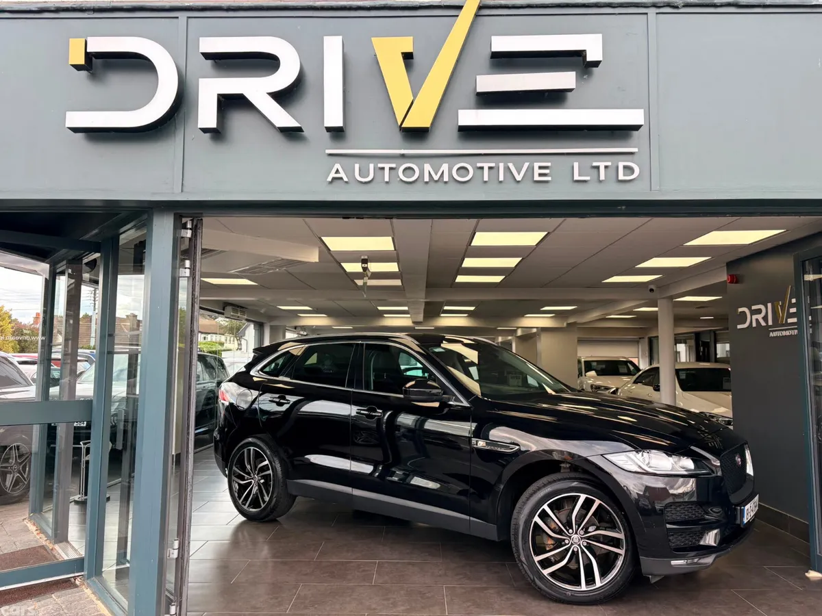 Jaguar F-Pace SUV, Diesel, 2018, Black