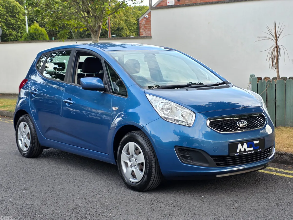 Kia Venga MPV, Petrol, 2014, Blue