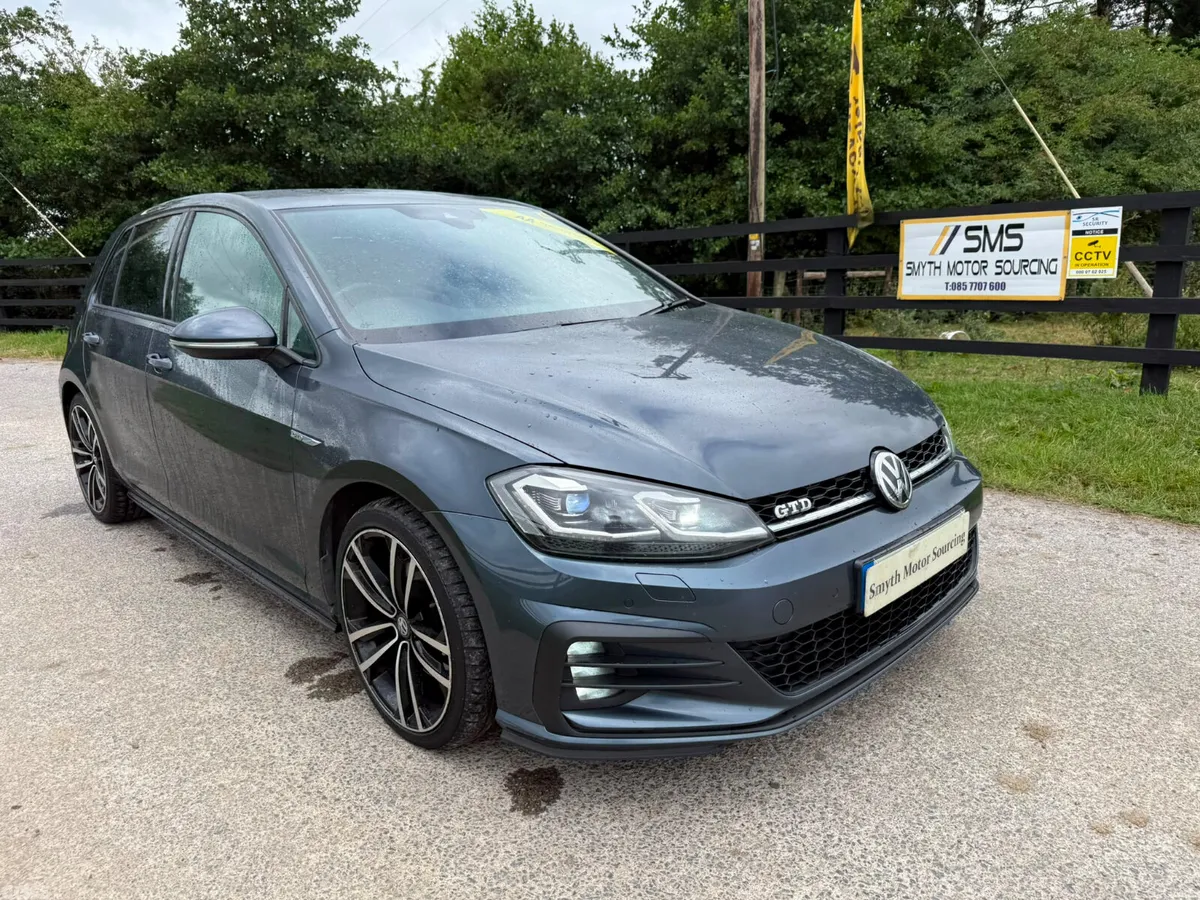 Volkswagen Golf Hatchback, Diesel, 2019, Blue