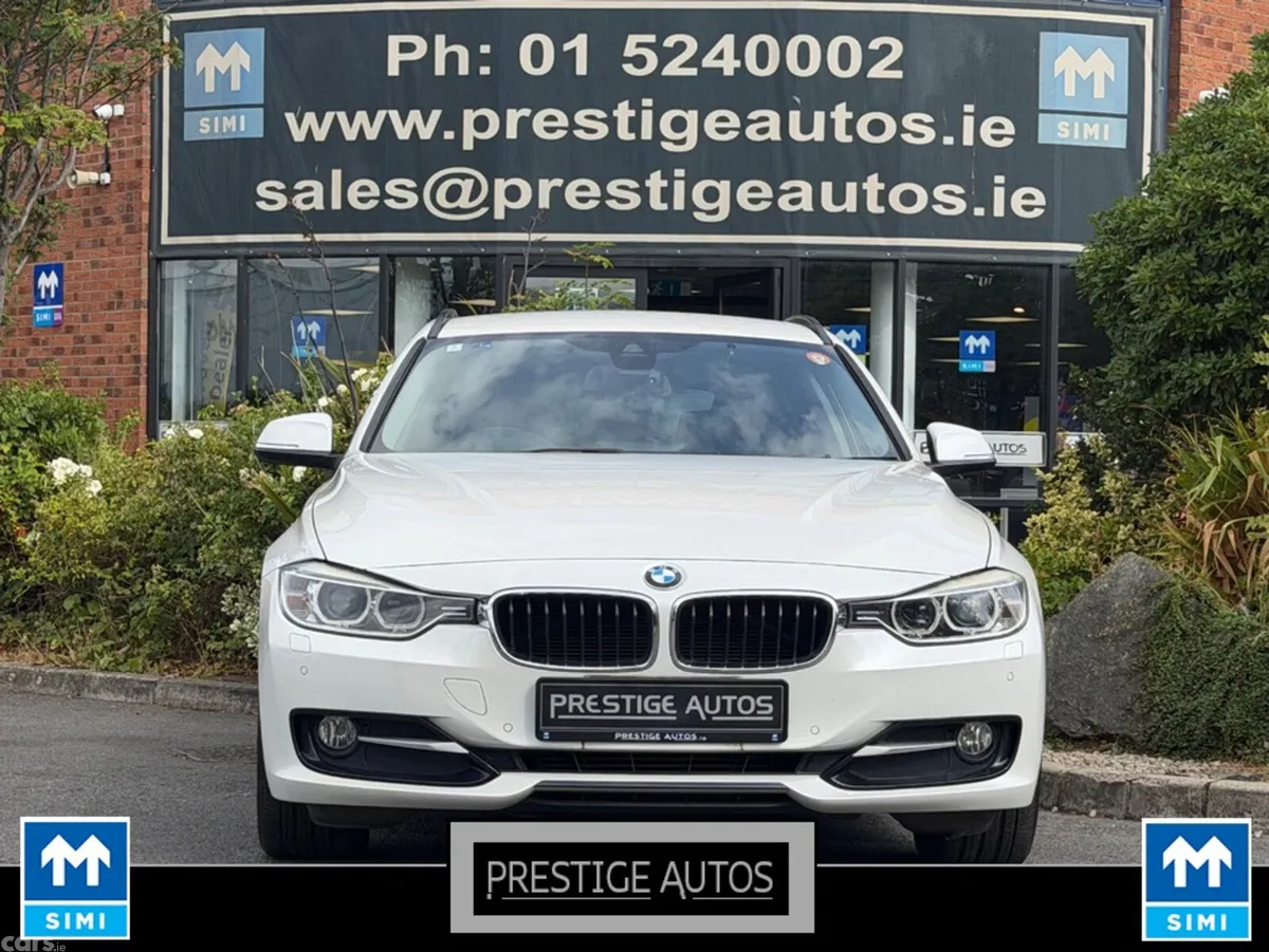 BMW 3-Series Estate, Diesel, 2013, White