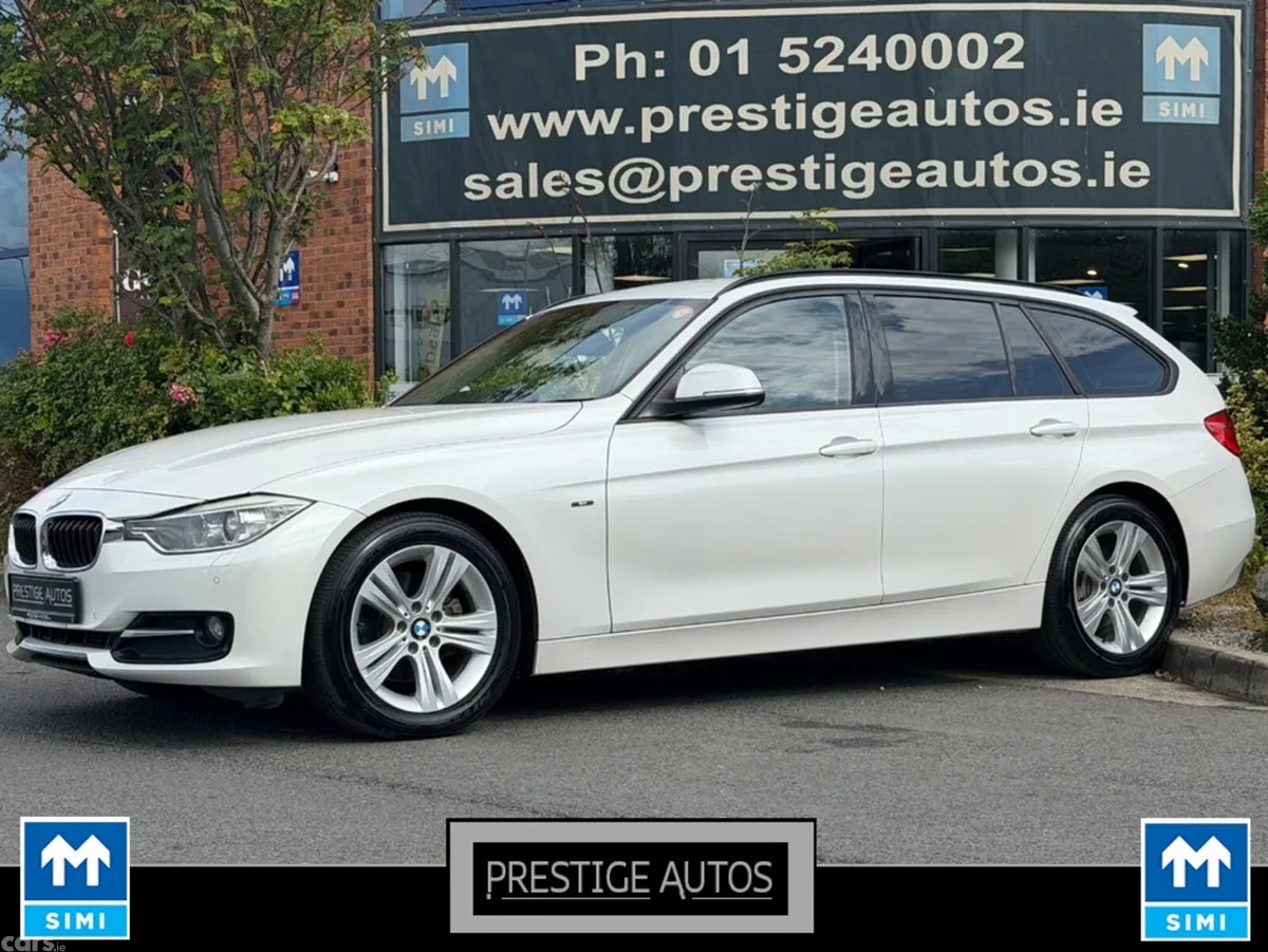 BMW 3-Series Estate, Diesel, 2013, White