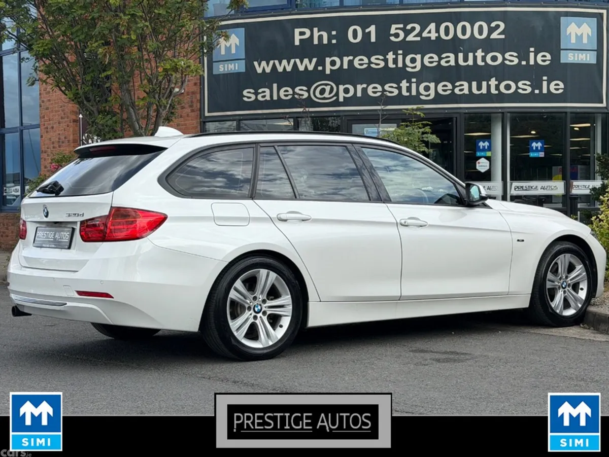 BMW 3-Series Estate, Diesel, 2013, White