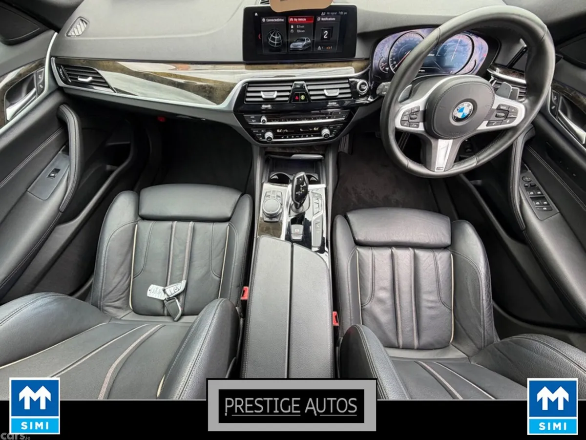 BMW 5-Series Saloon, Petrol Plug-in Hybrid, 2017, Black