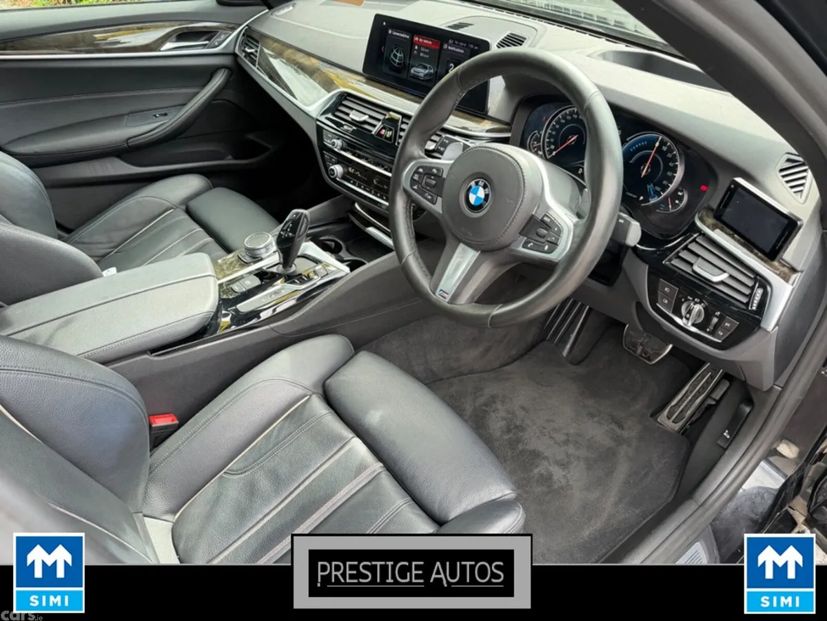 BMW 5-Series Saloon, Petrol Plug-in Hybrid, 2017, Black
