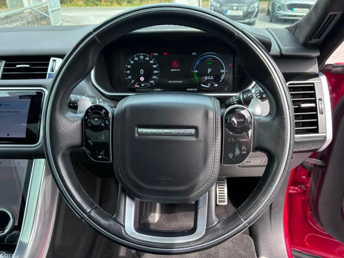 Land Rover Range Rover Sport SUV, Petrol Plug-in Hybrid, 2021, Red