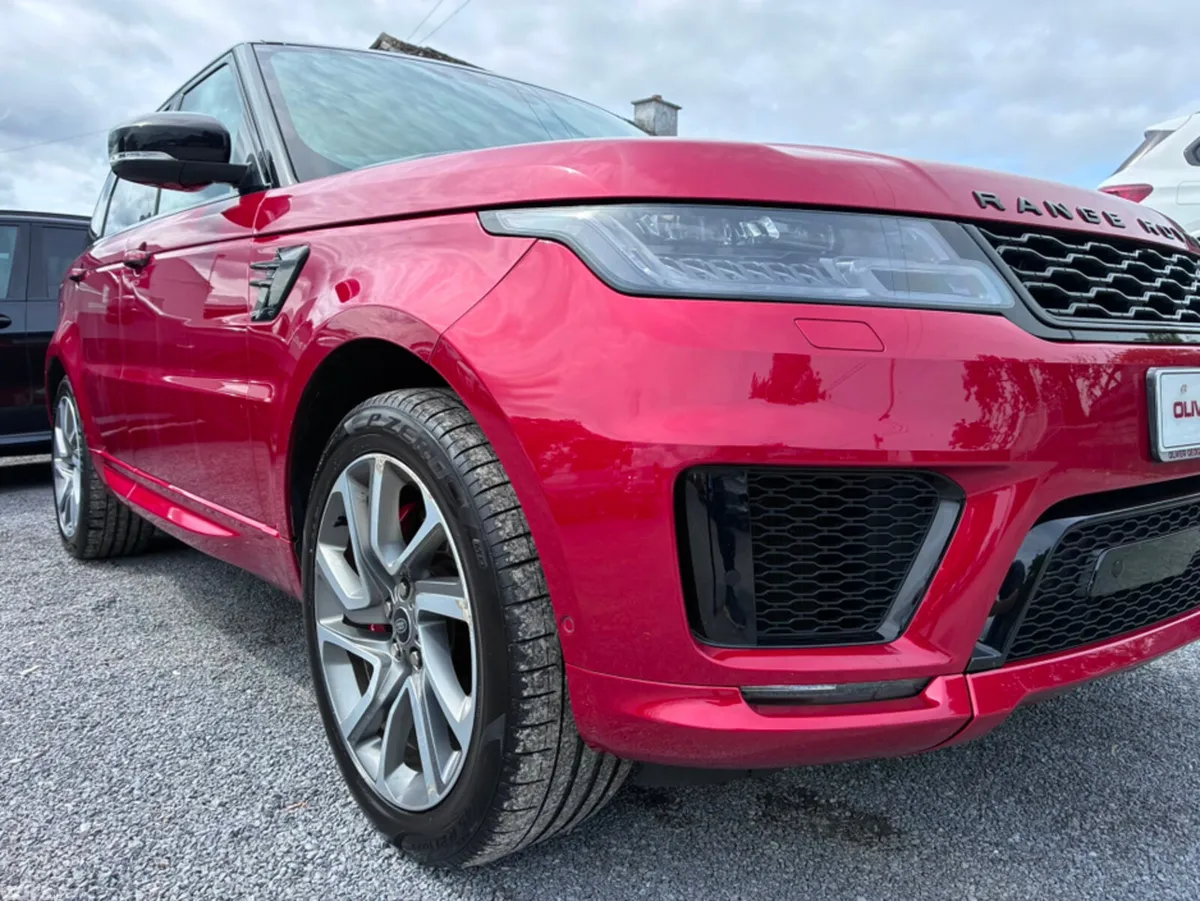 Land Rover Range Rover Sport SUV, Petrol Plug-in Hybrid, 2021, Red
