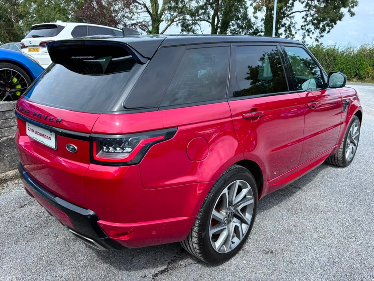 Land Rover Range Rover Sport SUV, Petrol Plug-in Hybrid, 2021, Red
