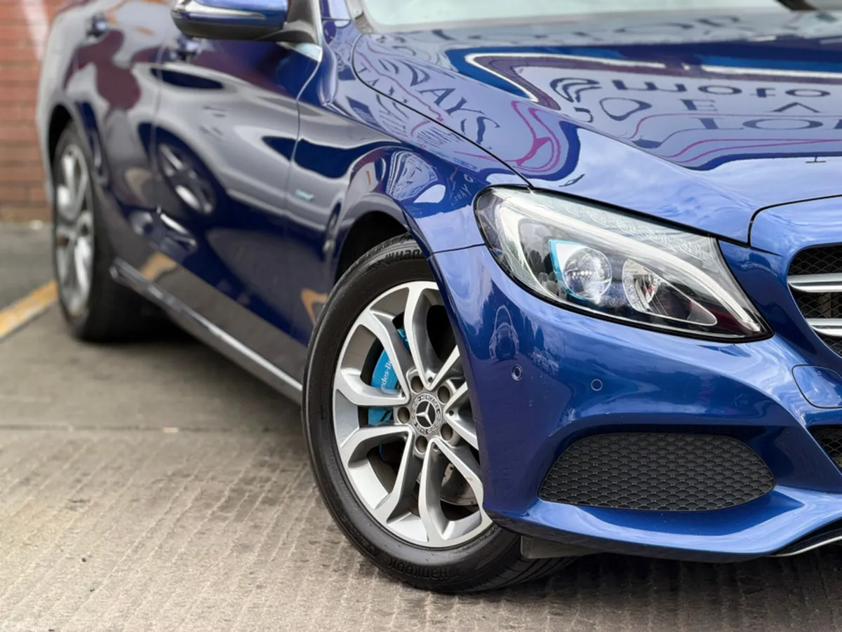 Mercedes-Benz C-Class Estate, Petrol Plug-in Hybrid, 2017, Blue