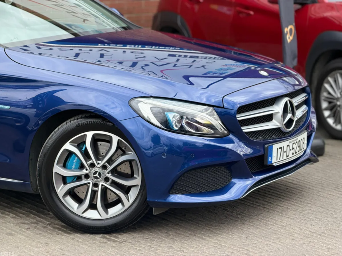 Mercedes-Benz C-Class Estate, Petrol Plug-in Hybrid, 2017, Blue