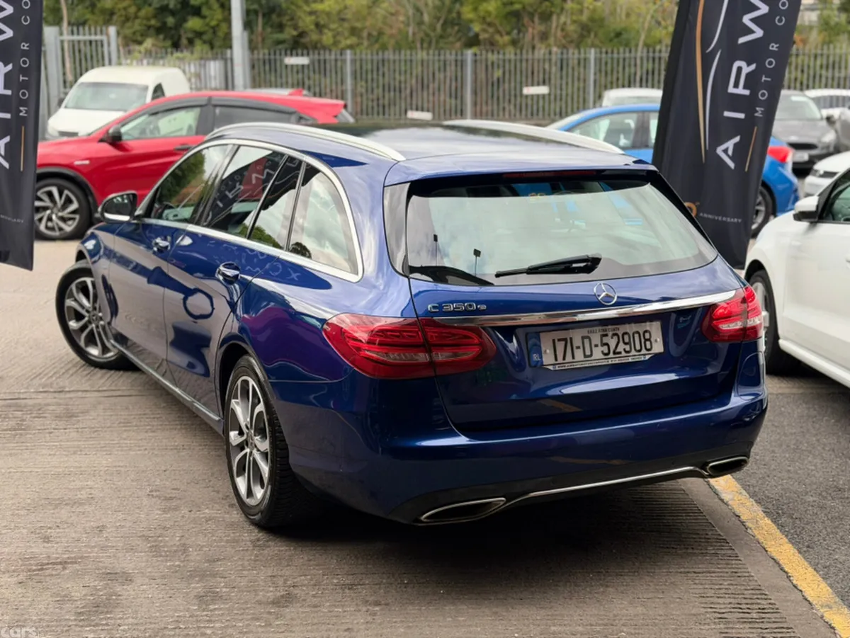 Mercedes-Benz C-Class Estate, Petrol Plug-in Hybrid, 2017, Blue