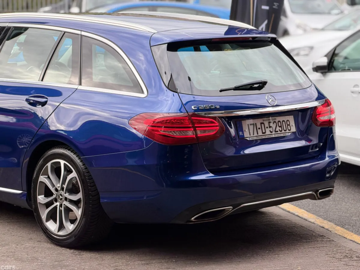 Mercedes-Benz C-Class Estate, Petrol Plug-in Hybrid, 2017, Blue