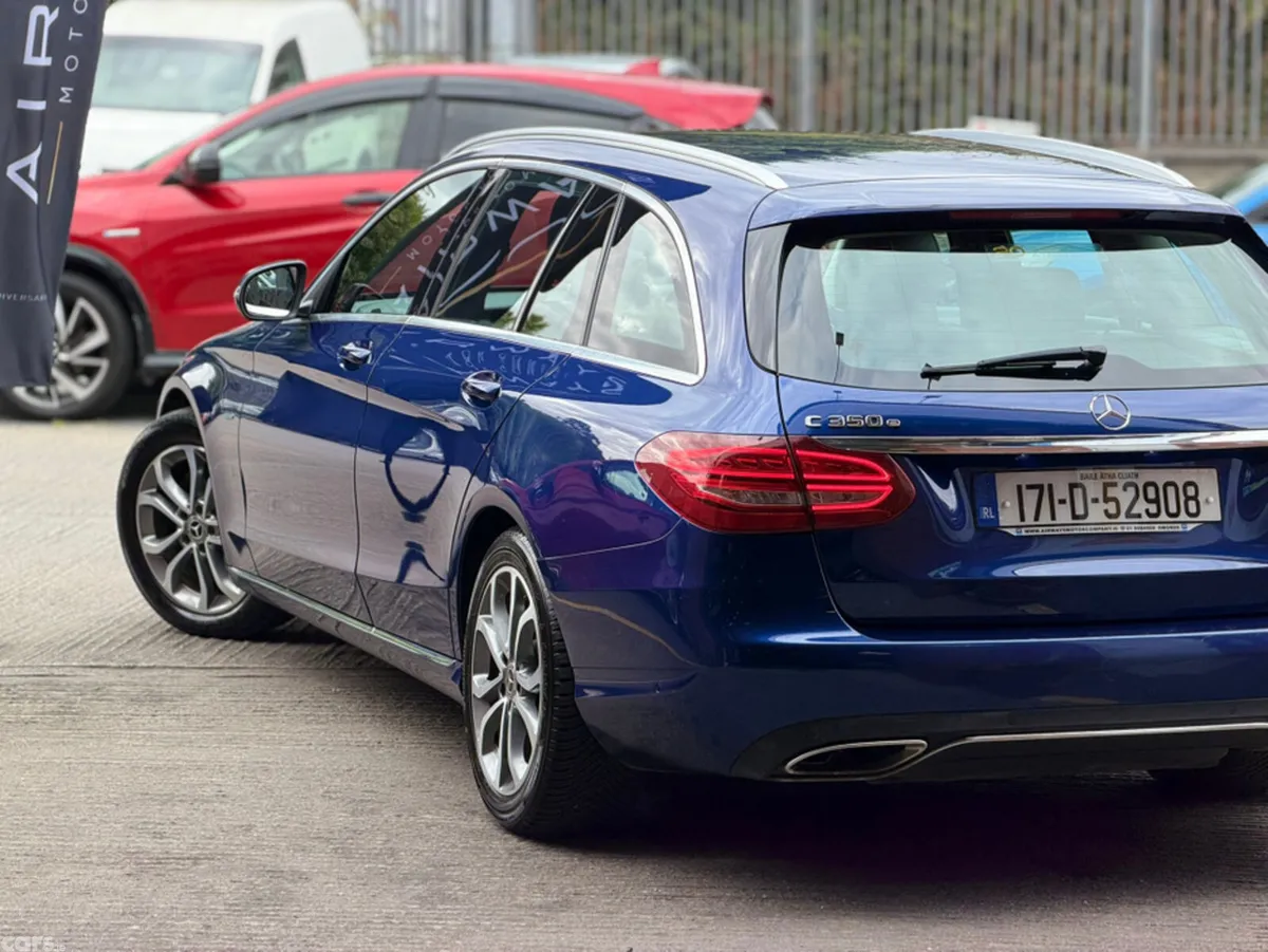 Mercedes-Benz C-Class Estate, Petrol Plug-in Hybrid, 2017, Blue