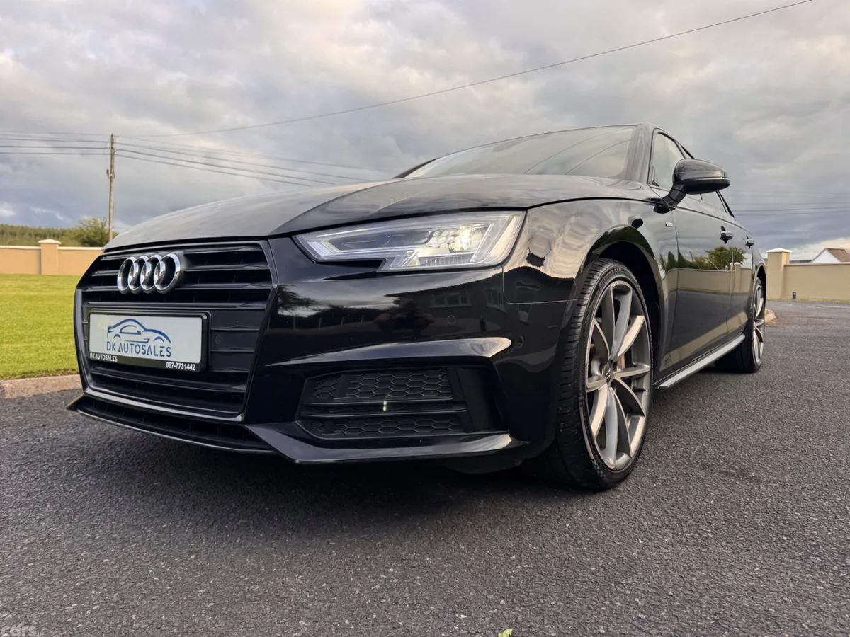 Audi A4 Saloon, Diesel, 2017, Black