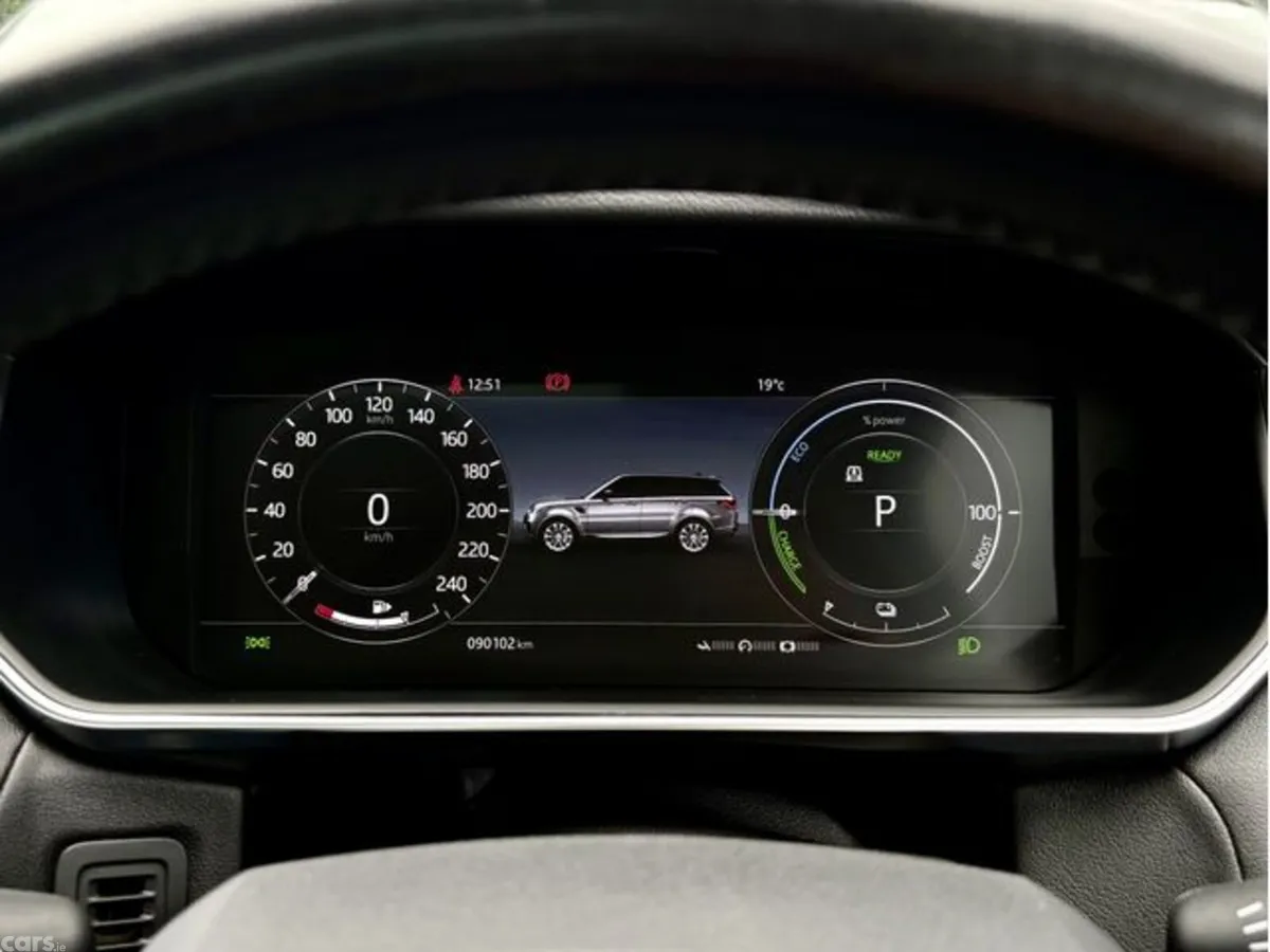Land Rover Range Rover Sport SUV, Petrol Plug-in Hybrid, 2021, Black